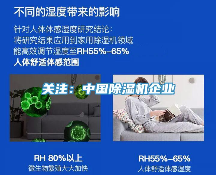 关注：中国除湿机企业