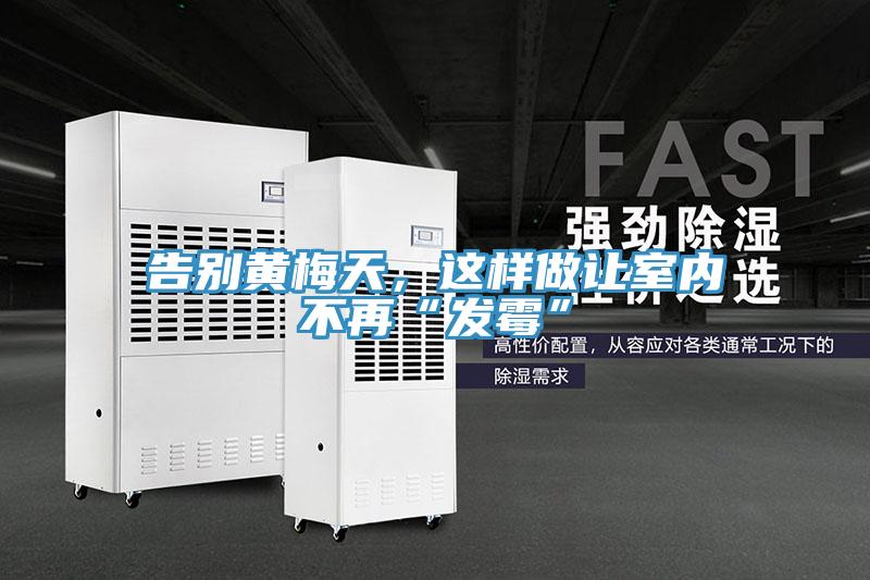 告别黄梅天，这样做让室内不再“发霉”