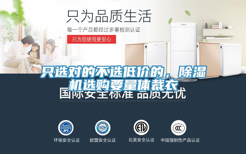 只选对的不选低价的，除湿机选购要量体裁衣
