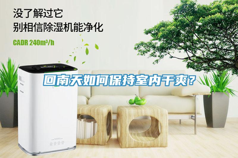 回南天如何保持室内干爽？