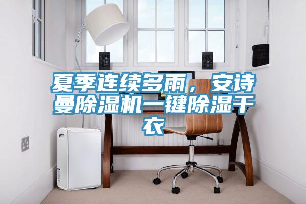 夏季连续多雨，安诗曼除湿机一键除湿干衣