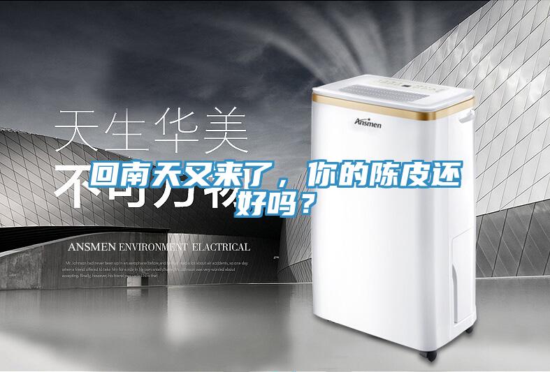 回南天又来了，你的陈皮还好吗？