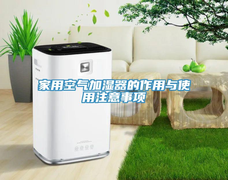 家用空气加湿器的作用与使用注意事项