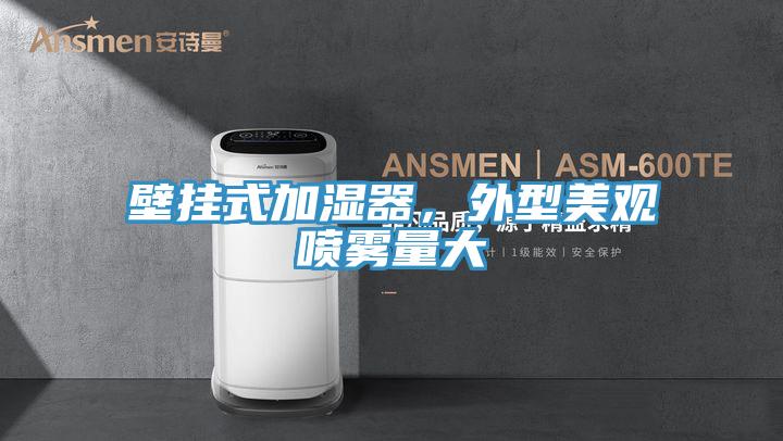 壁挂式加湿器，外型美观喷雾量大