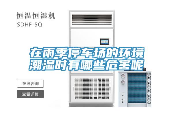 在雨季停车场的环境潮湿时有哪些危害呢