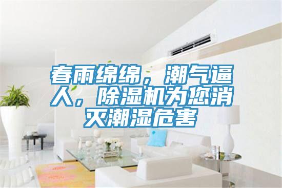 春雨绵绵，潮气逼人，除湿机为您消灭潮湿危害