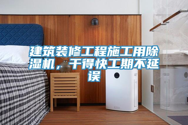 建筑装修工程施工用除湿机，干得快工期不延误