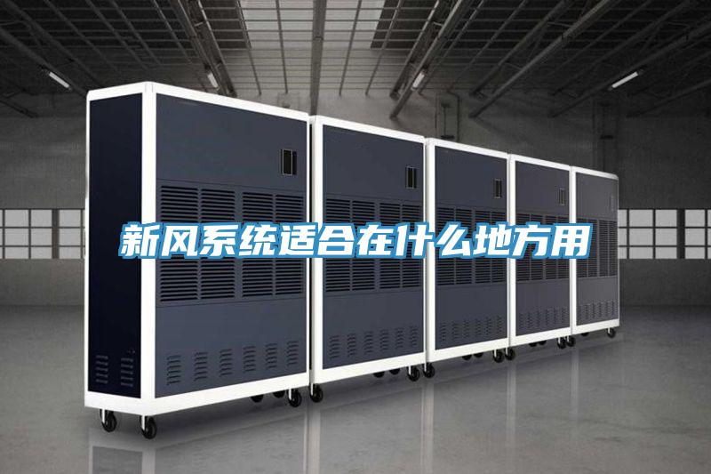 新风系统适合在什么地方用