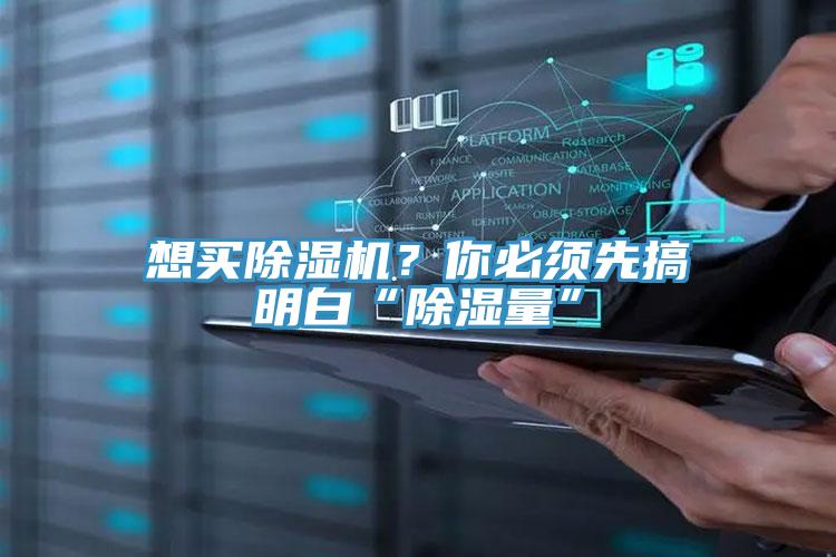 想买除湿机？你必须先搞明白“除湿量”