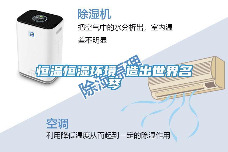 恒温恒湿环境 造出世界名琴