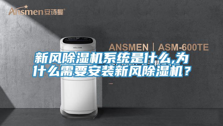 新风除湿机系统是什么,为什么需要安装新风除湿机？