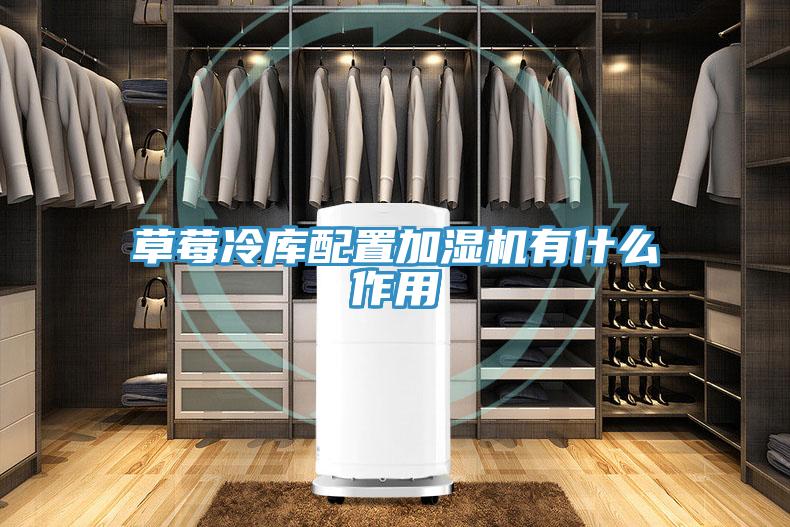 草莓冷库配置加湿机有什么作用