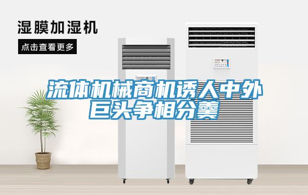 流体机械商机诱人中外巨头争相分羹