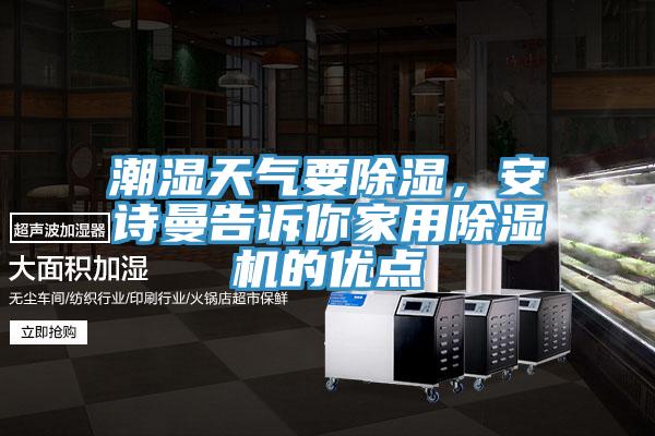 潮湿天气要除湿，安诗曼告诉你家用除湿机的优点