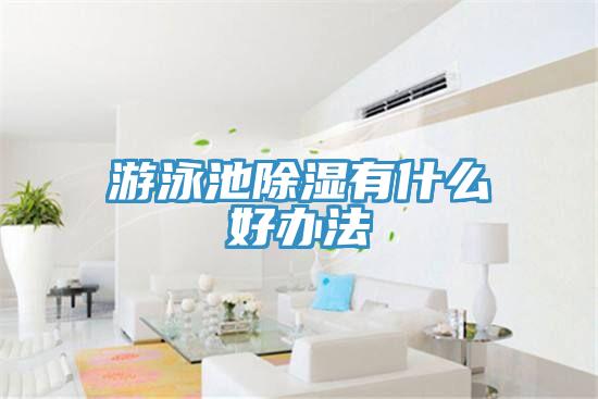 游泳池除湿有什么好办法
