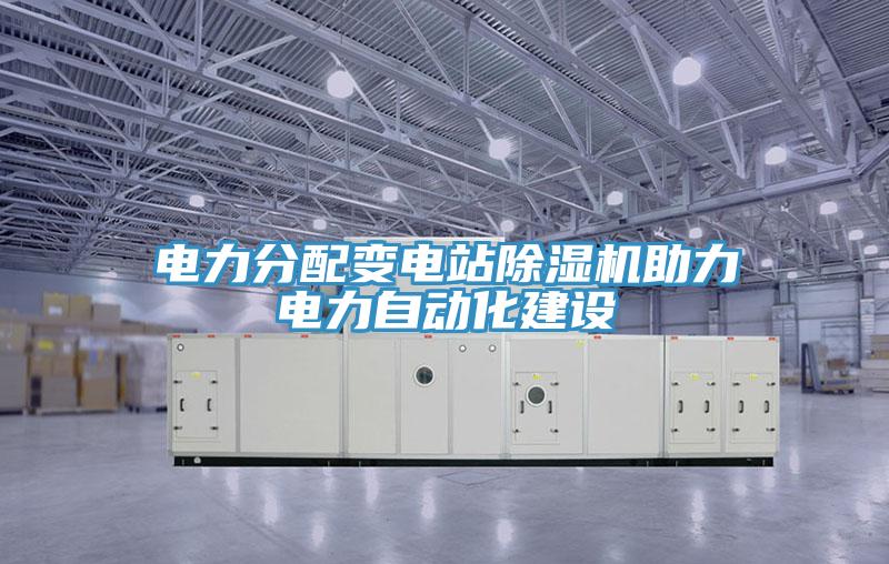 电力分配变电站除湿机助力电力自动化建设