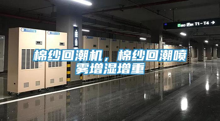 棉纱回潮机，棉纱回潮喷雾增湿增重
