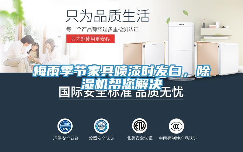 梅雨季节家具喷漆时发白，除湿机帮您解决