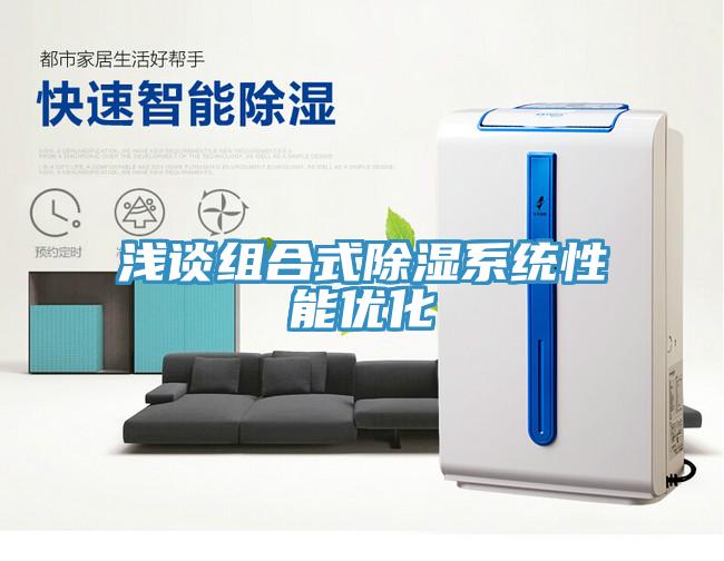 浅谈组合式除湿系统性能优化