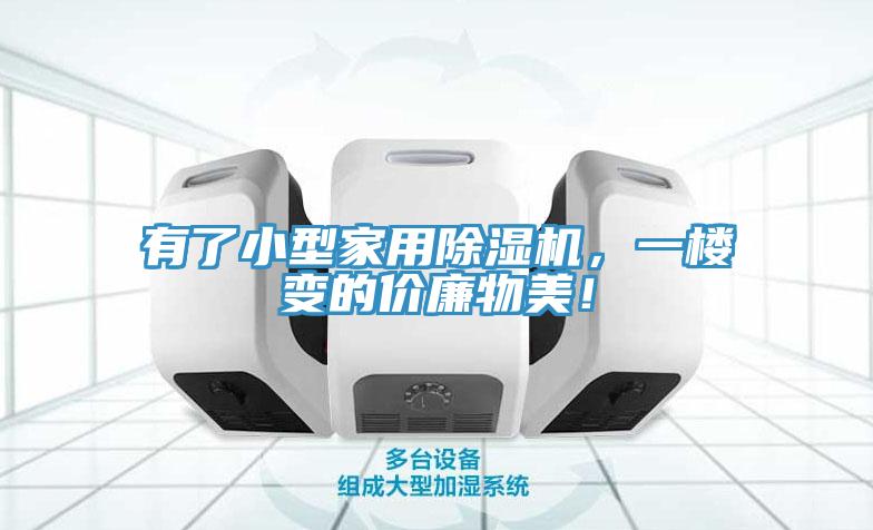 有了小型家用除湿机，一楼变的价廉物美！