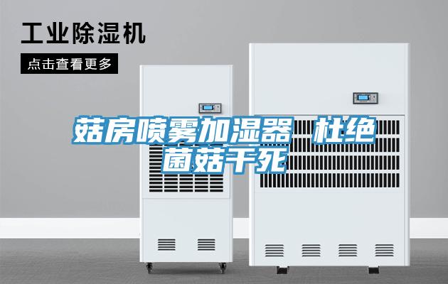 菇房喷雾加湿器 杜绝菌菇干死