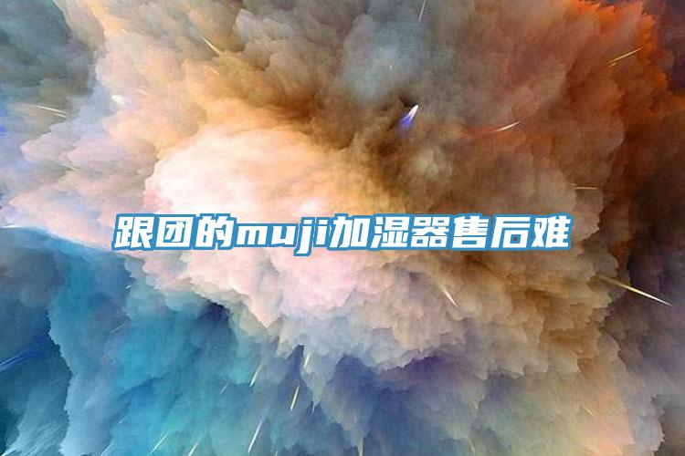 跟团的muji加湿器售后难