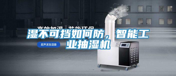 湿不可挡如何防，智能工业抽湿机