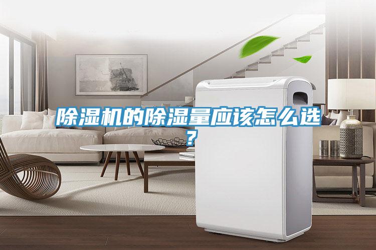 除湿机的除湿量应该怎么选？