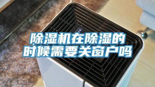 除湿机在除湿的时候需要关窗户吗