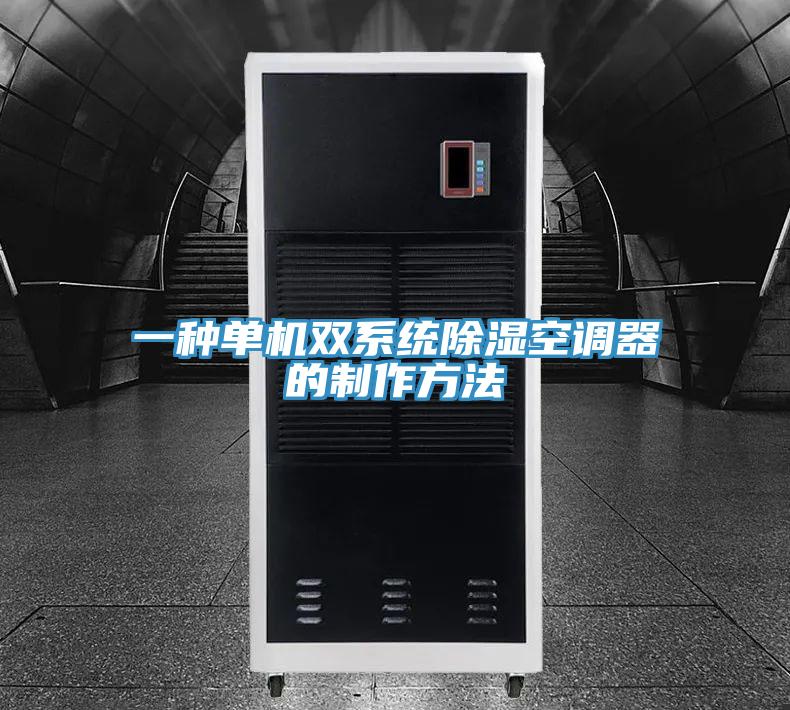 一种单机双系统除湿空调器的制作方法