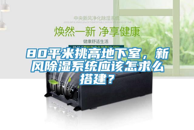 80平米挑高地下室，新风除湿系统应该怎求么搭建？
