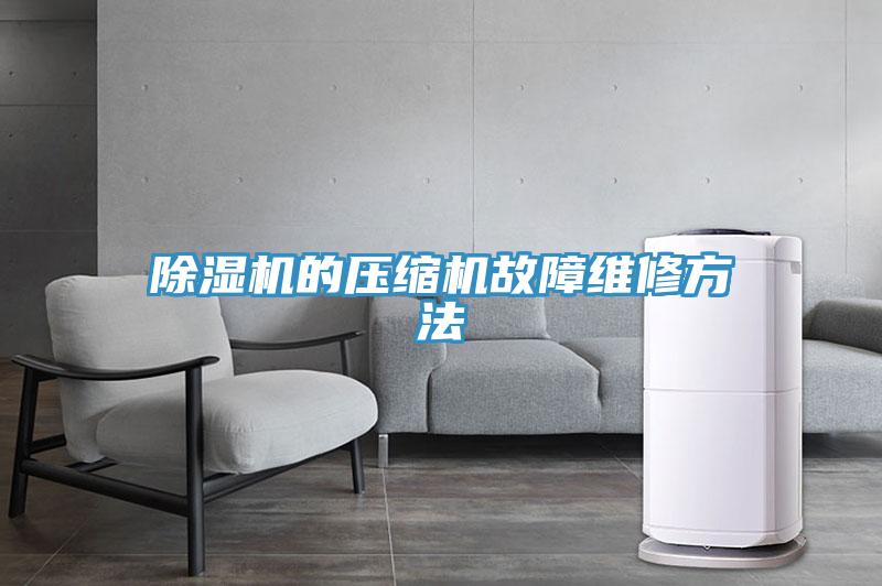 除湿机的压缩机故障维修方法