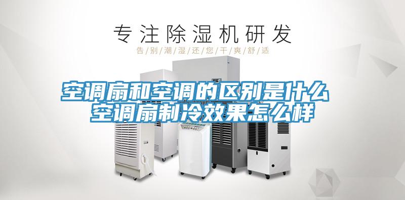 空调扇和空调的区别是什么 空调扇制冷效果怎么样