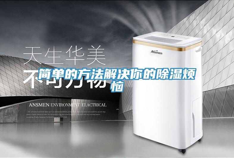 简单的方法解决你的除湿烦恼