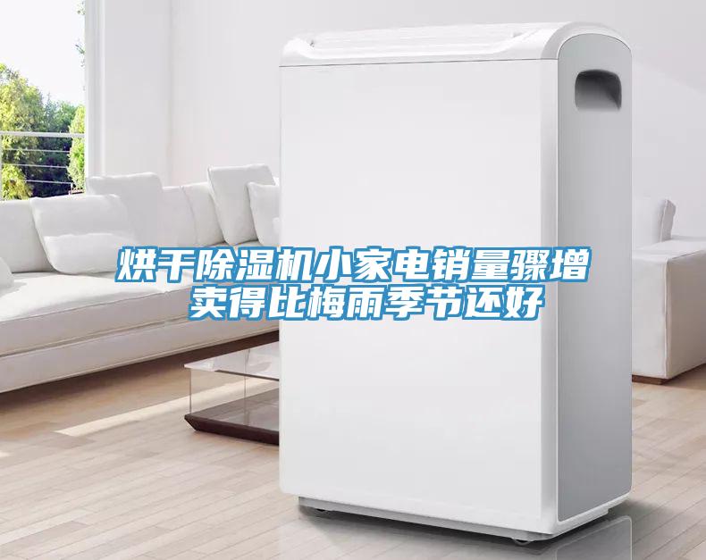 烘干除湿机小家电销量骤增 卖得比梅雨季节还好
