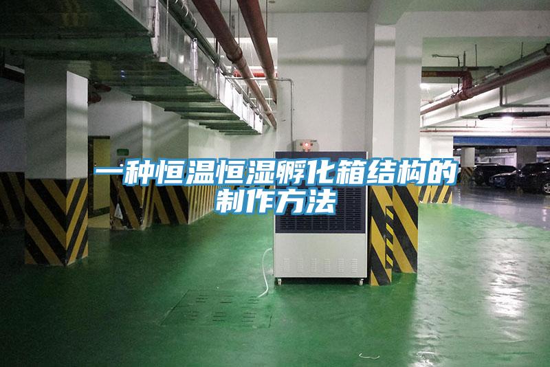 一种恒温恒湿孵化箱结构的制作方法