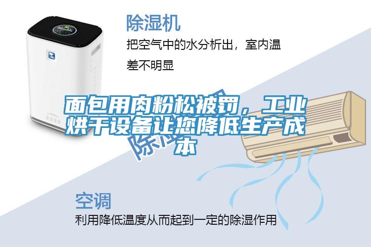 面包用肉粉松被罚，工业烘干设备让您降低生产成本