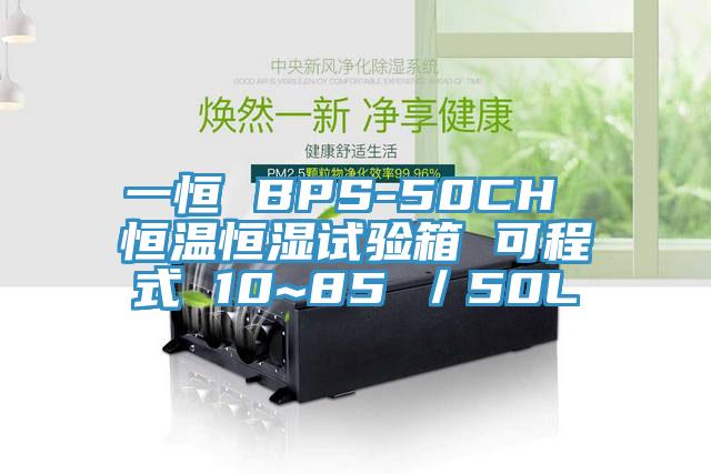 一恒 BPS-50CH 恒温恒湿试验箱 可程式 10~85℃／50L