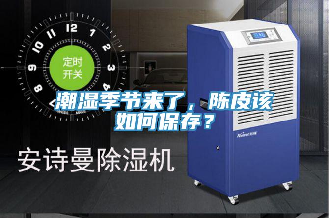 潮湿季节来了，陈皮该如何保存？