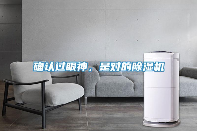 确认过眼神，是对的除湿机