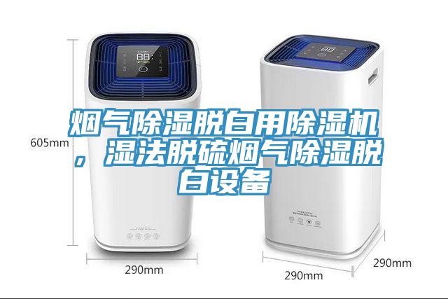 烟气除湿脱白用除湿机，湿法脱硫烟气除湿脱白设备