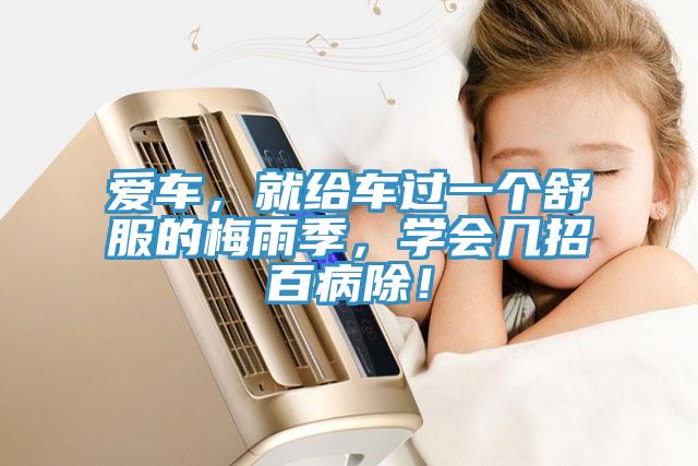 爱车，就给车过一个舒服的梅雨季，学会几招百病除！