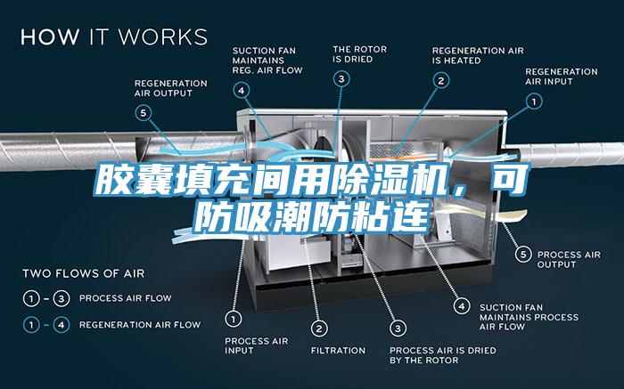 胶囊填充间用除湿机，可防吸潮防粘连