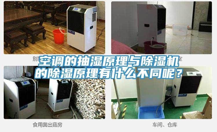 空调的抽湿原理与除湿机的除湿原理有什么不同呢？