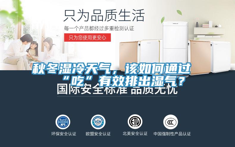 秋冬湿冷天气，该如何通过“吃”有效排出湿气？