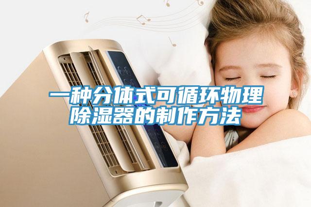 一种分体式可循环物理除湿器的制作方法
