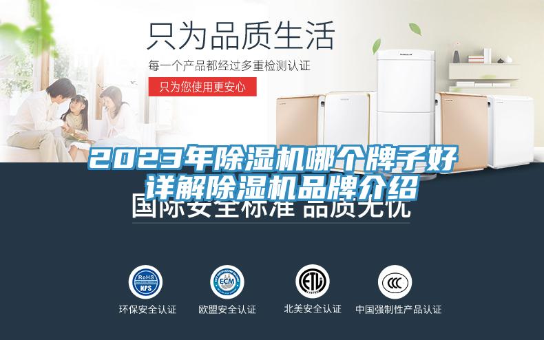 2023年除湿机哪个牌子好 详解除湿机品牌介绍