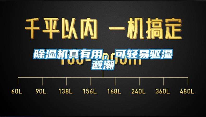 除湿机真有用，可轻易驱湿避潮