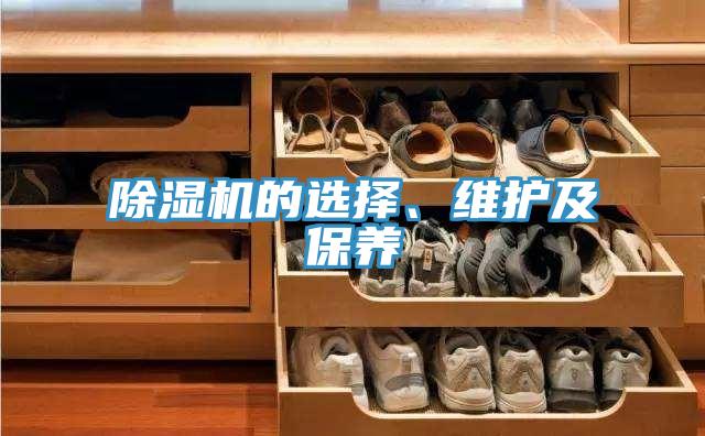 除湿机的选择、维护及保养