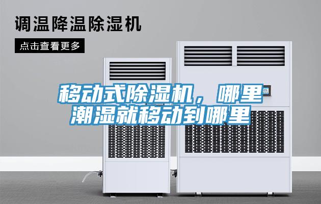 移动式除湿机，哪里潮湿就移动到哪里